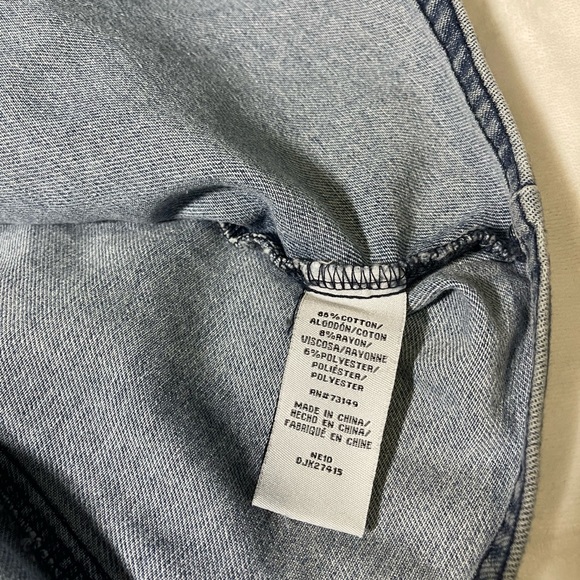 Dictionary Denim Blazer Jacket - Picture 5 of 12